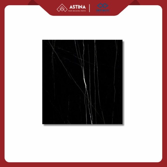 GRANIT INFINITI CENTURY BLACK 60X60 GLOSSY KW A