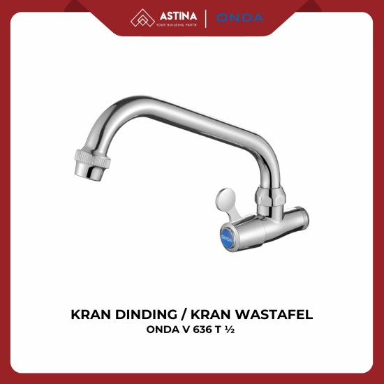 ONDA KRAN DINDING V 636 T 1/2 KRAN WASTAFEL