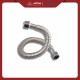 Onda Flexible Hose 1/2 X 1/2 Panas Dingin Logam Perak 40 CM, Selang Fleksibel Untuk Air