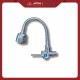 Kran Dapur Fleksibel ONDA V-TUL 1/2 Inch, Anti Karat, Chrome Tahan Lama