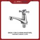 ONDA Kran Wastafel Y 319 CU Anti Bocor Chrome 1/2 Inch Kuningan Zinc