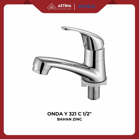 KRAN WASTAFEL ONDA Y 321 C 1/2 FINISHING CHROME