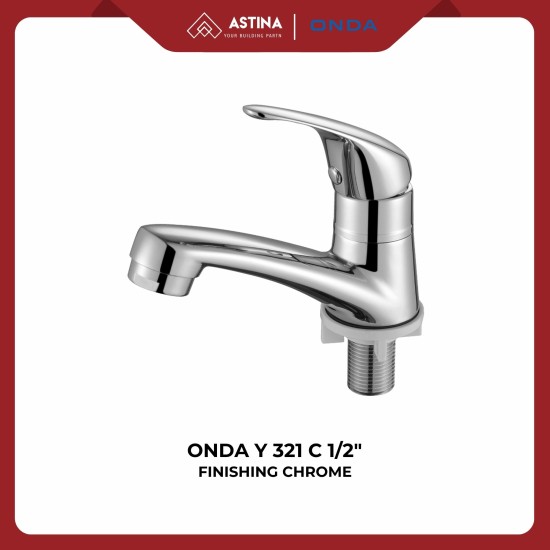 KRAN WASTAFEL ONDA Y 321 C 1/2 FINISHING CHROME