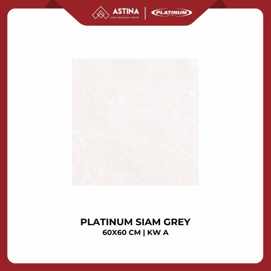 Keramik Platinum Siam Cream 60x60 CM KW A Warna Cream Grey Polos