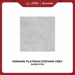 KERAMIK LANTAI PLATINUM STEFANO GREY DAN DARK GREY 60X60 CM SUPER STOP