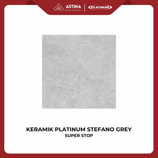KERAMIK LANTAI PLATINUM STEFANO GREY DAN DARK GREY 60X60 CM SUPER STOP
