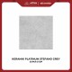 KERAMIK LANTAI PLATINUM STEFANO GREY DAN DARK GREY 60X60 CM SUPER STOP