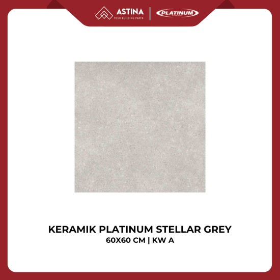 Keramik Lantai Platinum Stellar Grey 60x60 CM KW A
