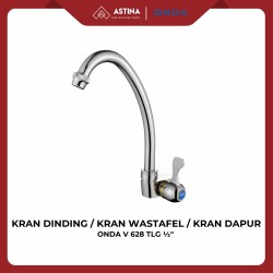 KRAN DINDING KRAN WASTAFEL KRAN DAPUR ONDA V 628 TLG 1/2