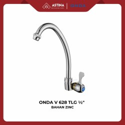 KRAN DINDING KRAN WASTAFEL KRAN DAPUR ONDA V 628 TLG 1/2
