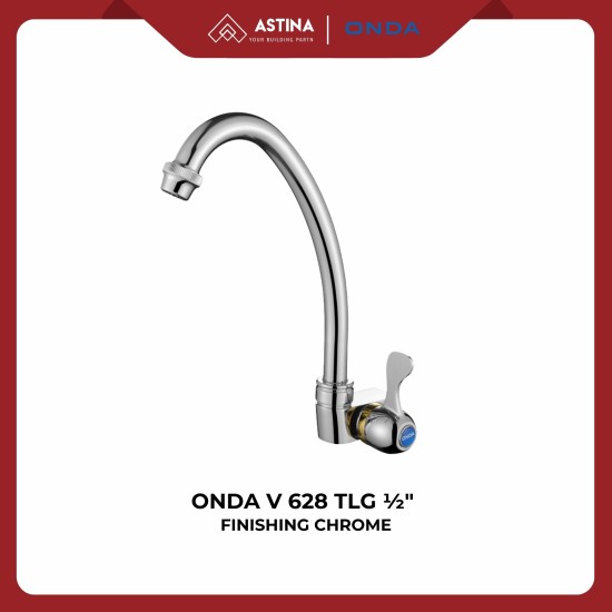 KRAN DINDING KRAN WASTAFEL KRAN DAPUR ONDA V 628 TLG 1/2