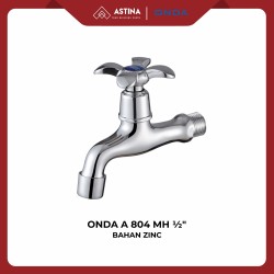 KRAN DINDING ONDA A 804 MH 1/2" BAHAN ZINC