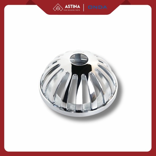 ONDA ROOF DRAIN (RFS 01) BAHAN KUNINGAN FINISHING CHROME
