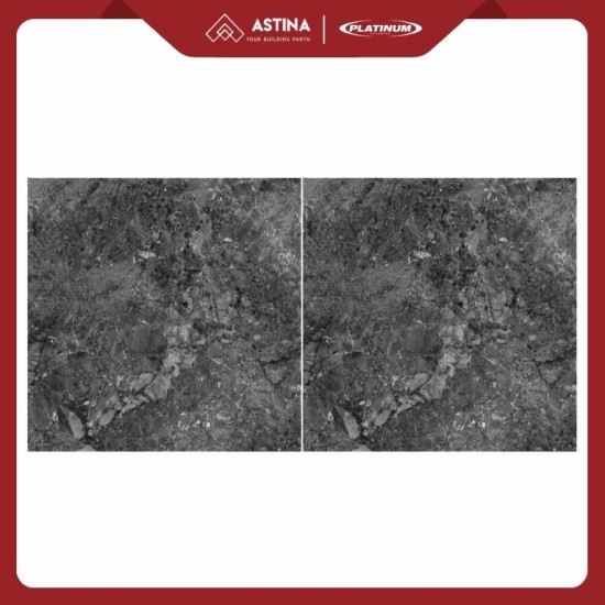 KERAMIK LANTAI PLATINUM LAGUNA DARK GREY REC 50X50 KW A