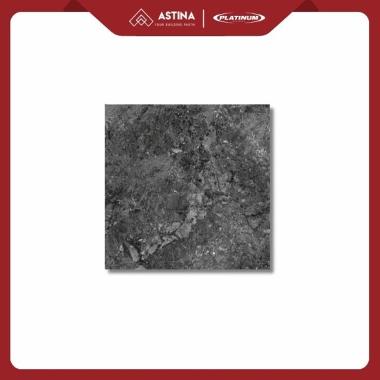 KERAMIK LANTAI PLATINUM LAGUNA DARK GREY REC 50X50 KW A