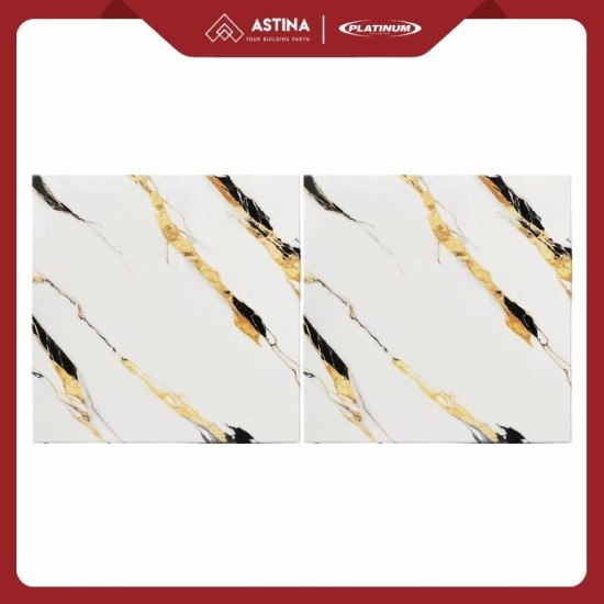 KERAMIK LANTAI PLATINUM LAURENT GOLD GLOSSY REC 50X50 KW A