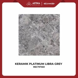 KERAMIK LANTAI PLATINUM LIBRA GREY 50X50 GLOSSY KW A