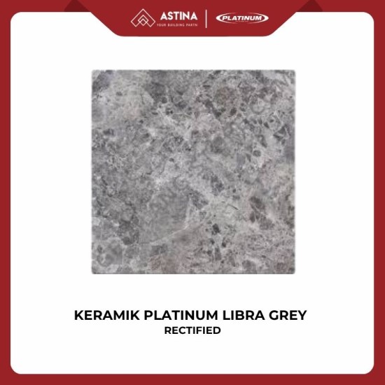KERAMIK LANTAI PLATINUM LIBRA GREY 50X50 GLOSSY KW A