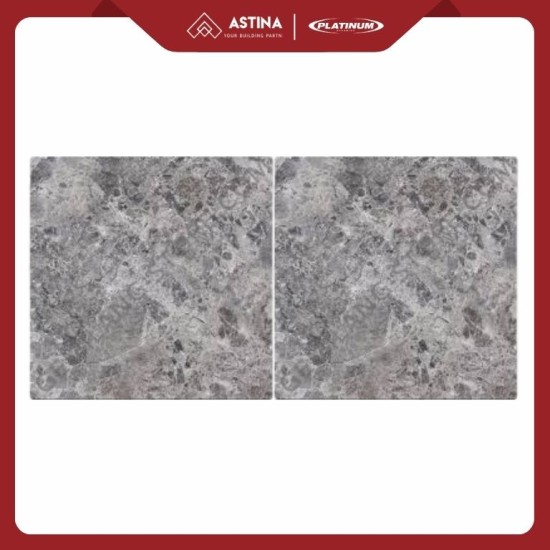KERAMIK LANTAI PLATINUM LIBRA GREY 50X50 GLOSSY KW A