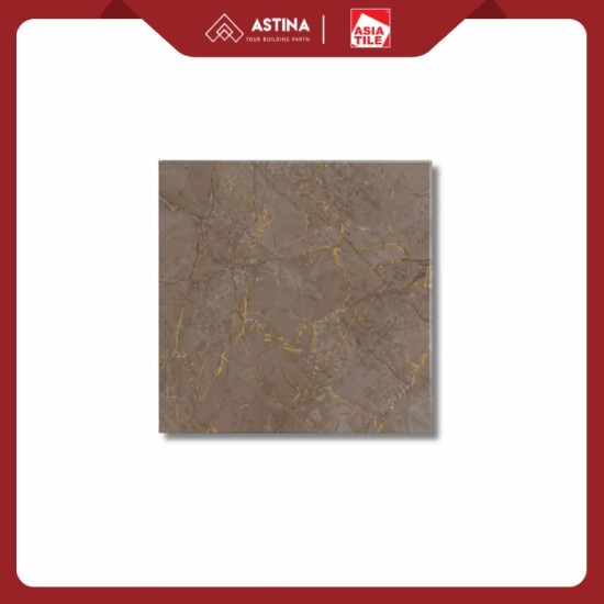 KERAMIK LANTAI ASIA FRANKFURT BROWN 50X50 GLOSSY KW A