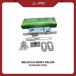 BELOCCA BODY PELOR STAINLESS STEEL SUS 304