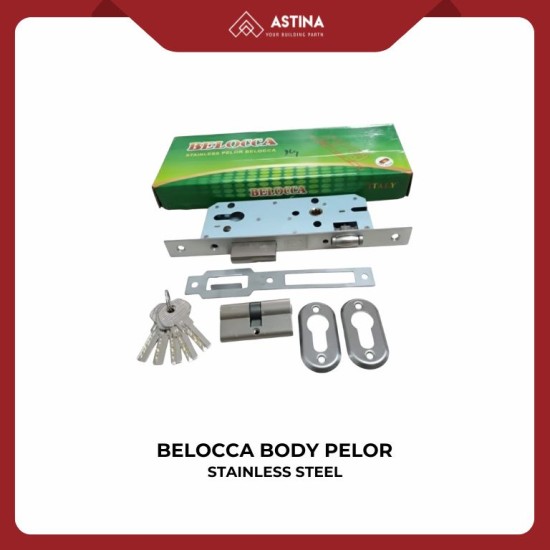 BELOCCA BODY PELOR STAINLESS STEEL SUS 304