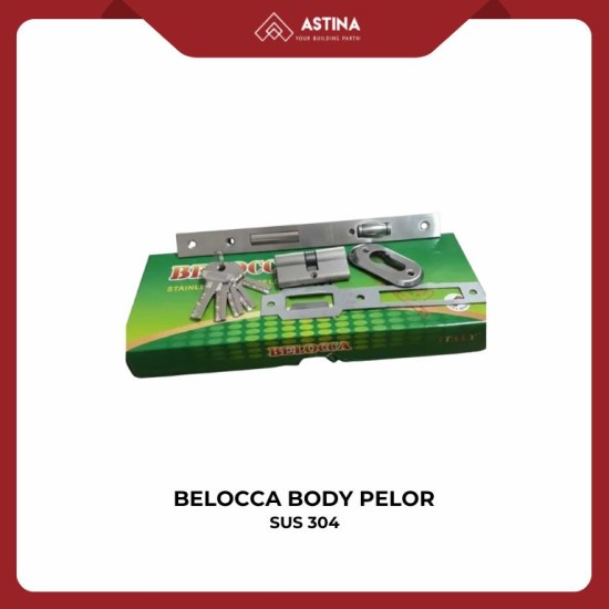BELOCCA BODY PELOR STAINLESS STEEL SUS 304
