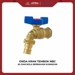 ONDA KRAN TEMBOK NBC 1/2" MATERIAL ZINC