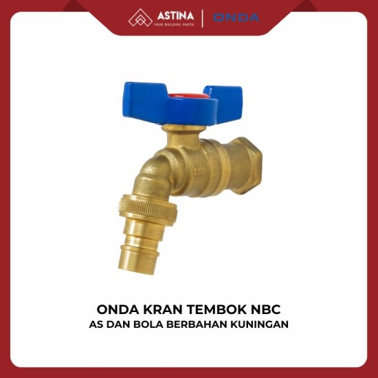ONDA KRAN TEMBOK NBC 1/2" MATERIAL ZINC