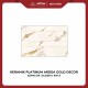 KERAMIK PLATINUM ARDEA GOLD BASIC DECOR 25X40 CM GLOSSY KW A