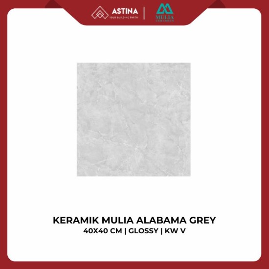 KERAMIK MULIA ALABAMA BEIGE GREY 40X40 CM GLOSSY KW V