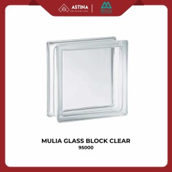 MULIA GLASS BLOCK CLEAR 95000 19X19X9,5
