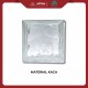 MULIA GLASS BLOCK WAVE 95002 19X19X9,5 CM