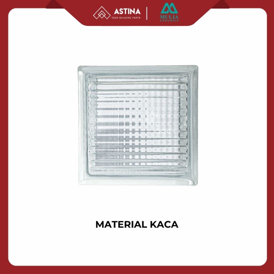 MULIA GLASS BLOCK QUADRA 95001 19X19X9,5 CM