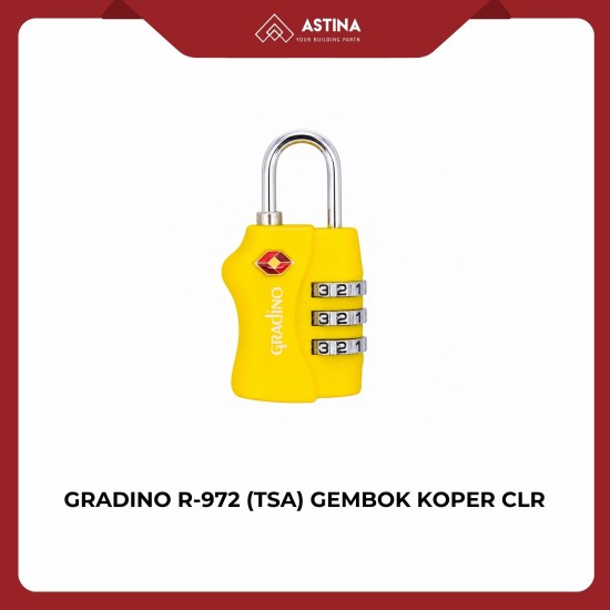 GRADINO R-972 (TSA) GEMBOK KOPER CLR