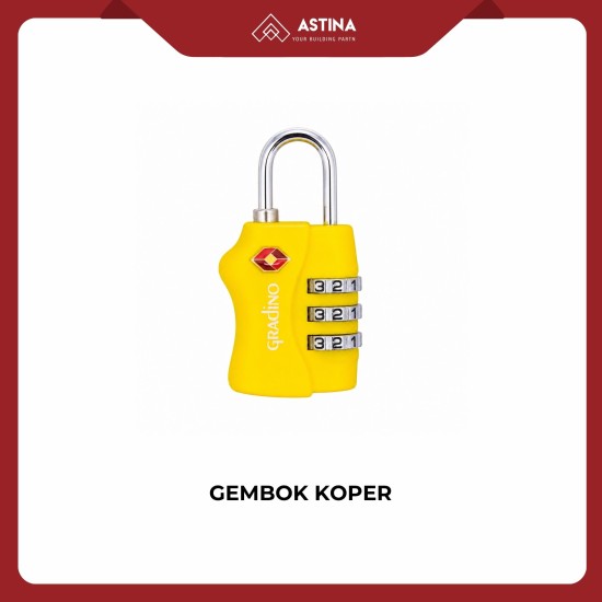 GRADINO R-972 (TSA) GEMBOK KOPER CLR