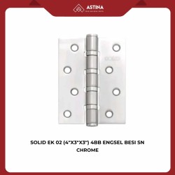 Solid EK 02 (4"x3"x3") 4BB engsel besi GP
