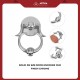 SOLID DK 629 DOOR KNOCKER CHR