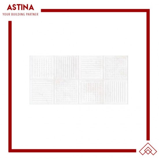 Keramik Dinding Platinum Capella Embossed 25x50 cm