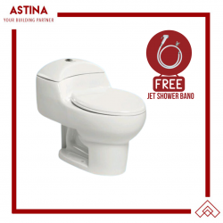 Kloset Duduk One Piece Volk 056 FREE JET SHOWER 