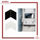 Mosaic Tiles Dekorasi Keramik Chevron 31,8x22,2 (45x180 mm)