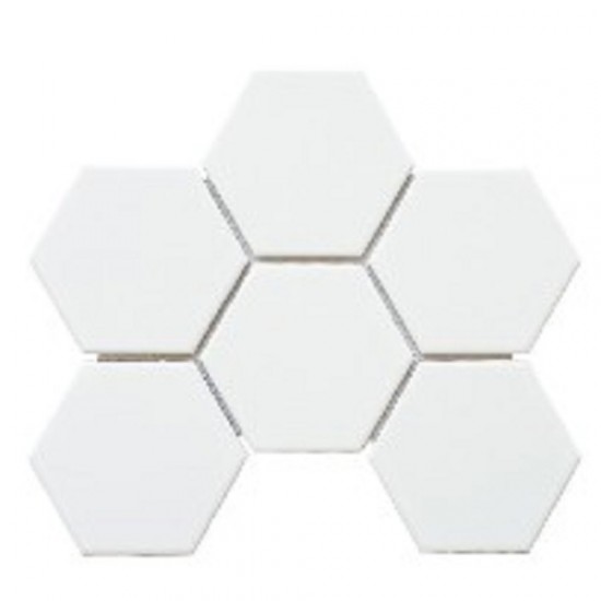 Mosaic Tiles Dekorasi Keramik Grande Hexagon 25,6 x 19,7 (95x110 mm)