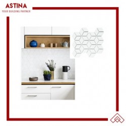 Mosaic Tiles Dekorasi Keramik Cube Glossy 26,75x30,9 cm (48x83 mm)
