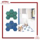 Mosaic Tiles Dekorasi Keramik Grande Hexagon 25,6 x 19,7 (95x110 mm)