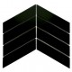 Mosaic Tiles Dekorasi Keramik Chevron 31,8x22,2 (45x180 mm)