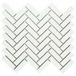 Mosaic Tiles Dekorasi Keramik Herringbone 31,6x27,7 (21.5x71.5 mm)