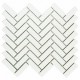 Mosaic Tiles Dekorasi Keramik Herringbone 31,6x27,7 (21.5x71.5 mm)