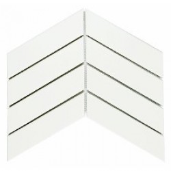Mosaic Tiles Dekorasi Keramik Chevron 31,8x22,2 (45x180 mm)