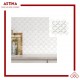 Mosaic Tiles Dekorasi Keramik Fan Glossy 25,5x21,9 (74.4x70 mm)