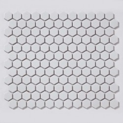 Mosaic Tiles Dekorasi Keramik Mini Hexagon 26 x 30 (23x26 mm)